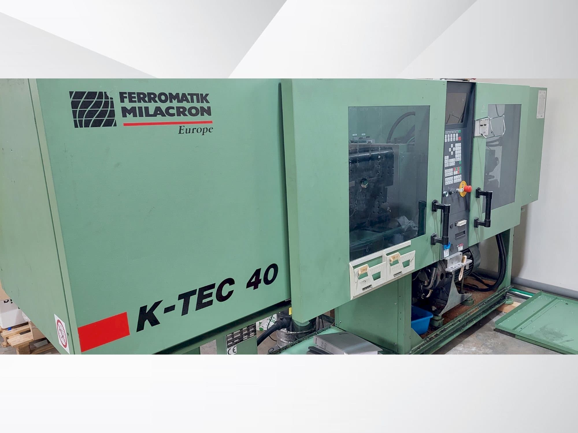 Front view of FERROMATIK k-tec 40 S machine