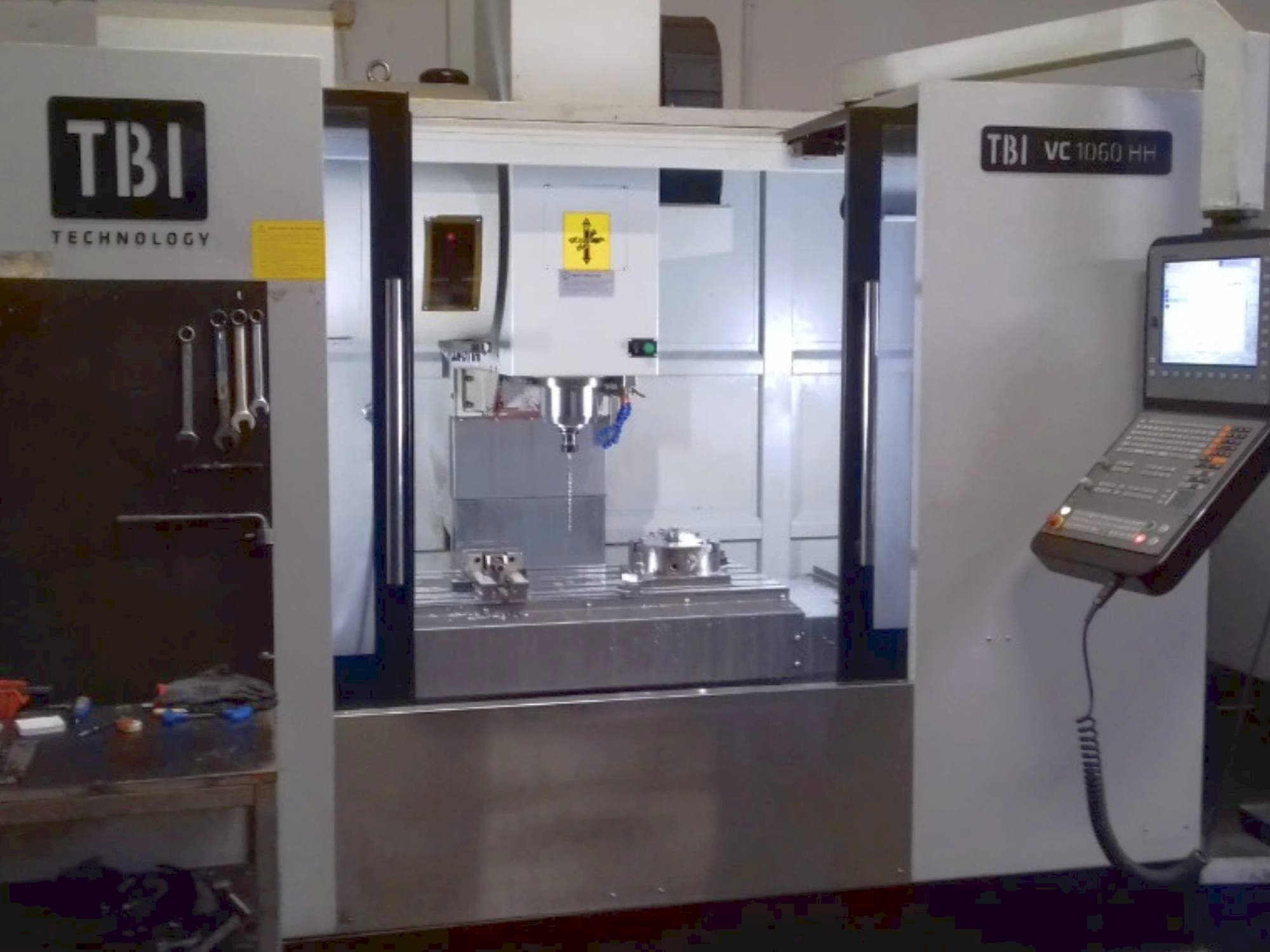 Front view of TBI VC 1060 HH machine