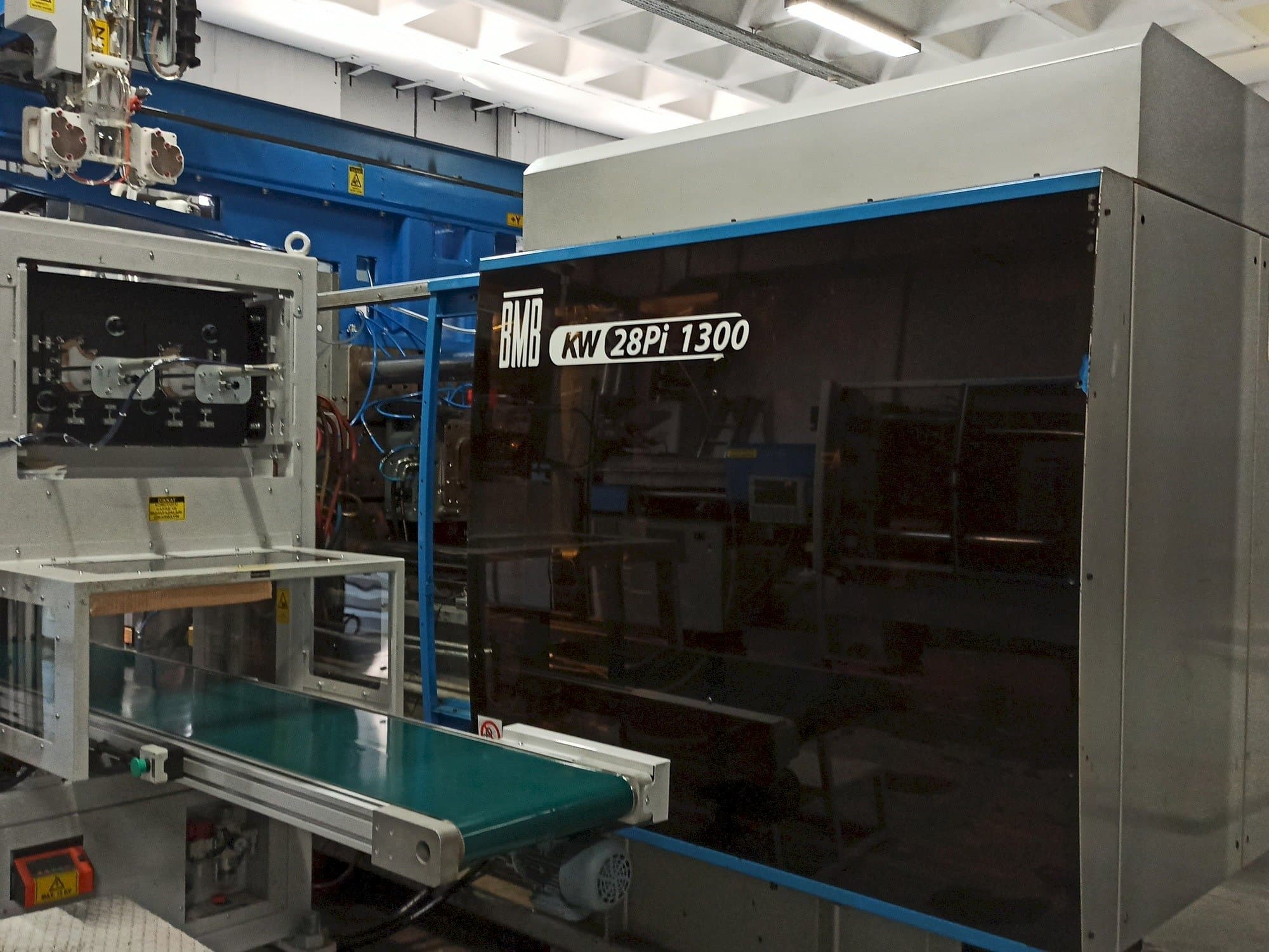Front view of BMB KW28 PI/1300 machine