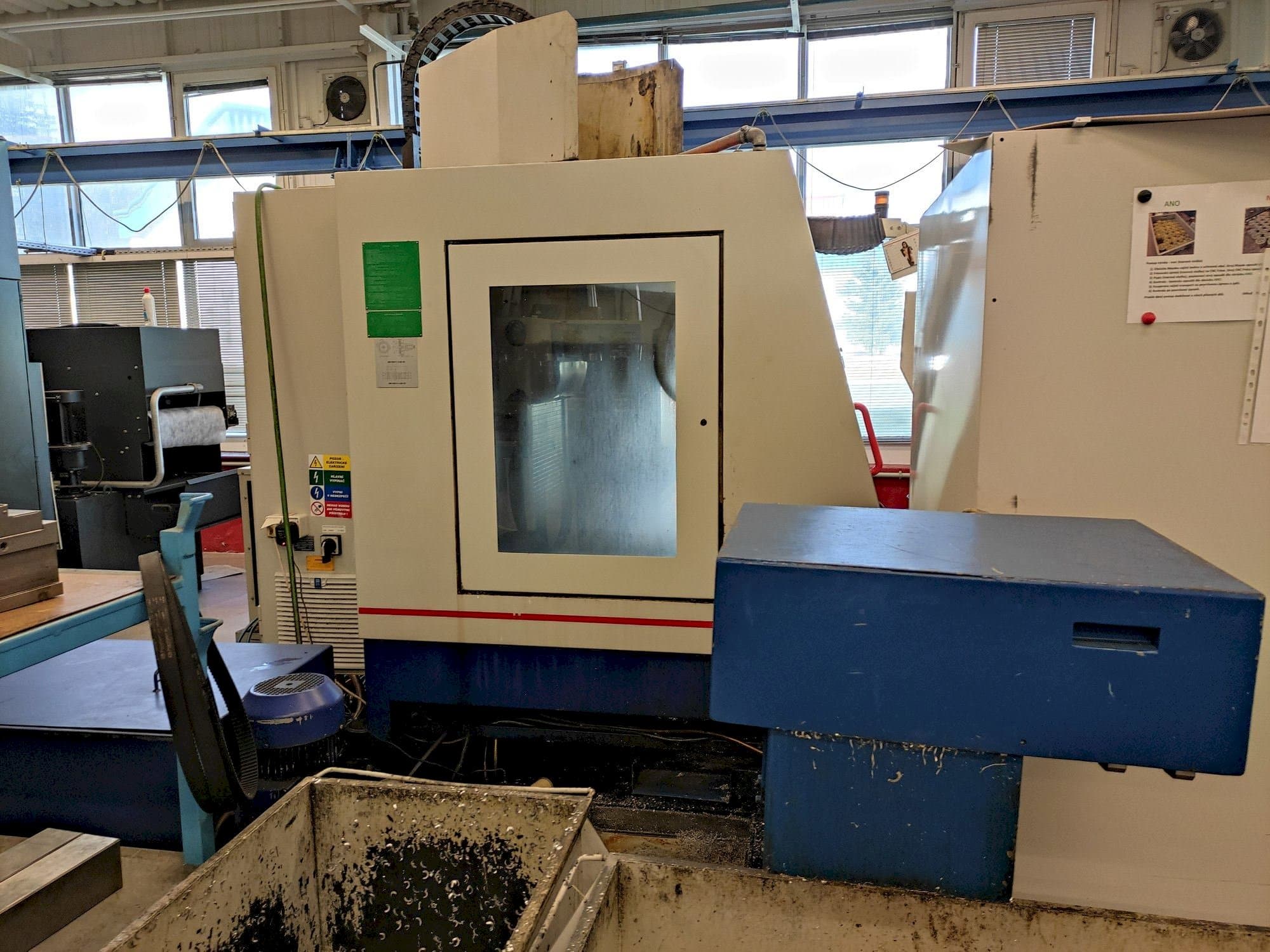 Front view of ZPS MCFV 1260 NT  machine