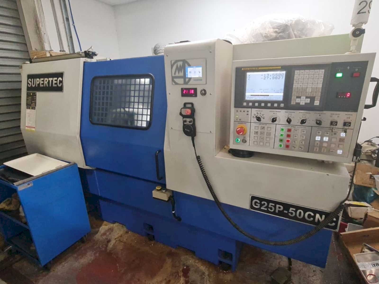 Front view of Supertec G25P-500CNC machine