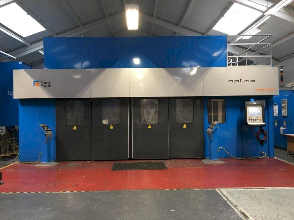 Front view of Prima Power OPTIMO CV 4000 machine