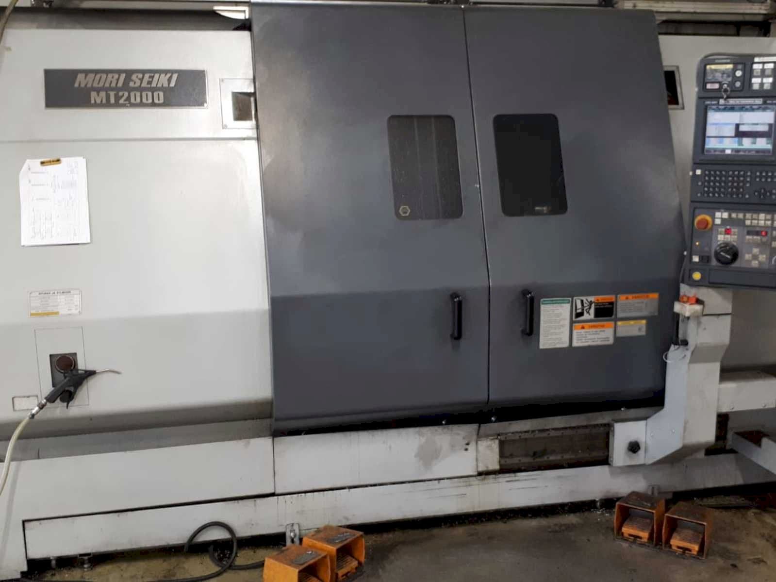 Front view of MORI SEIKI MT 2000 SZ machine