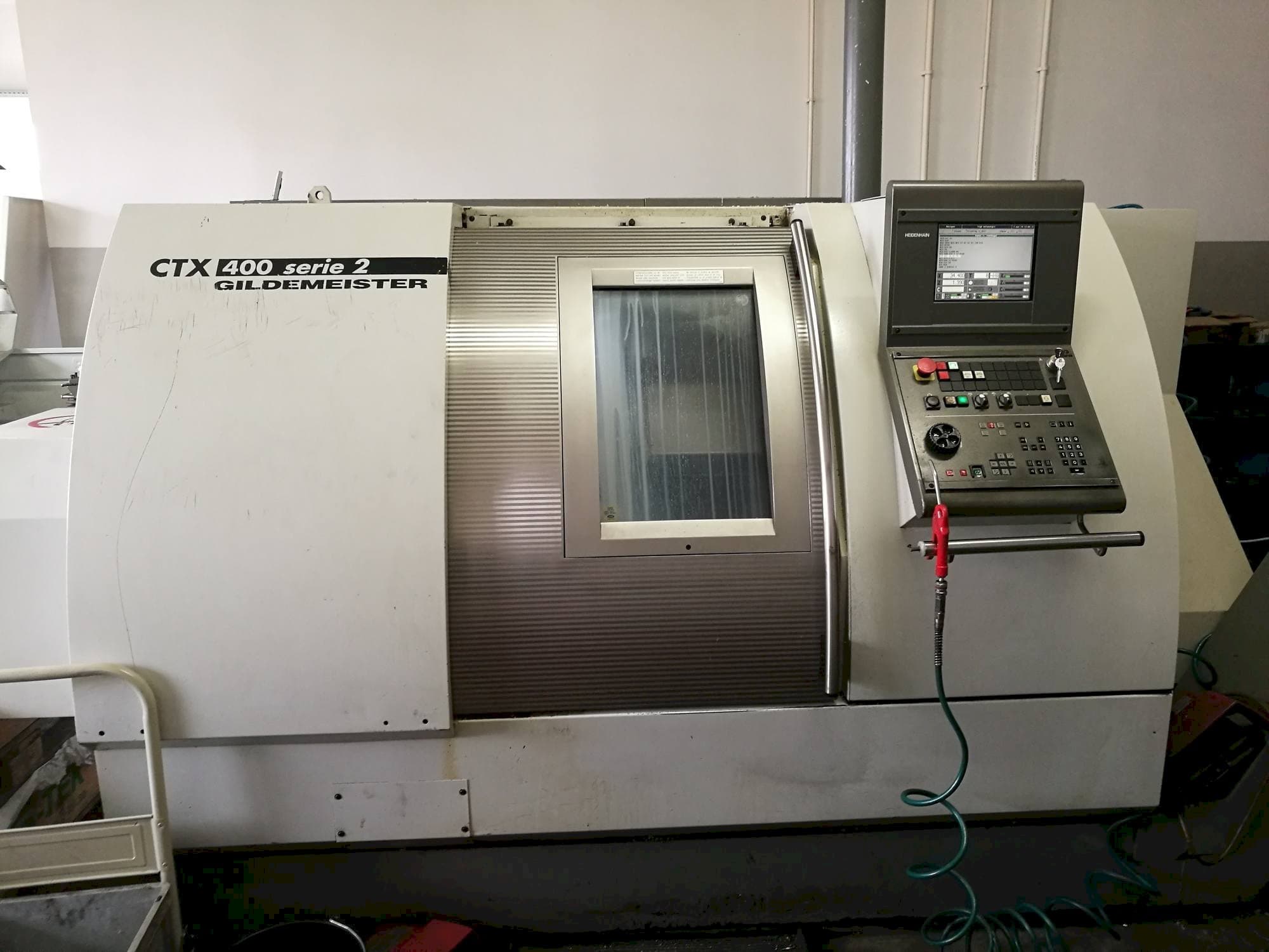 Front view of Gildemeister CTX 400 S2 machine