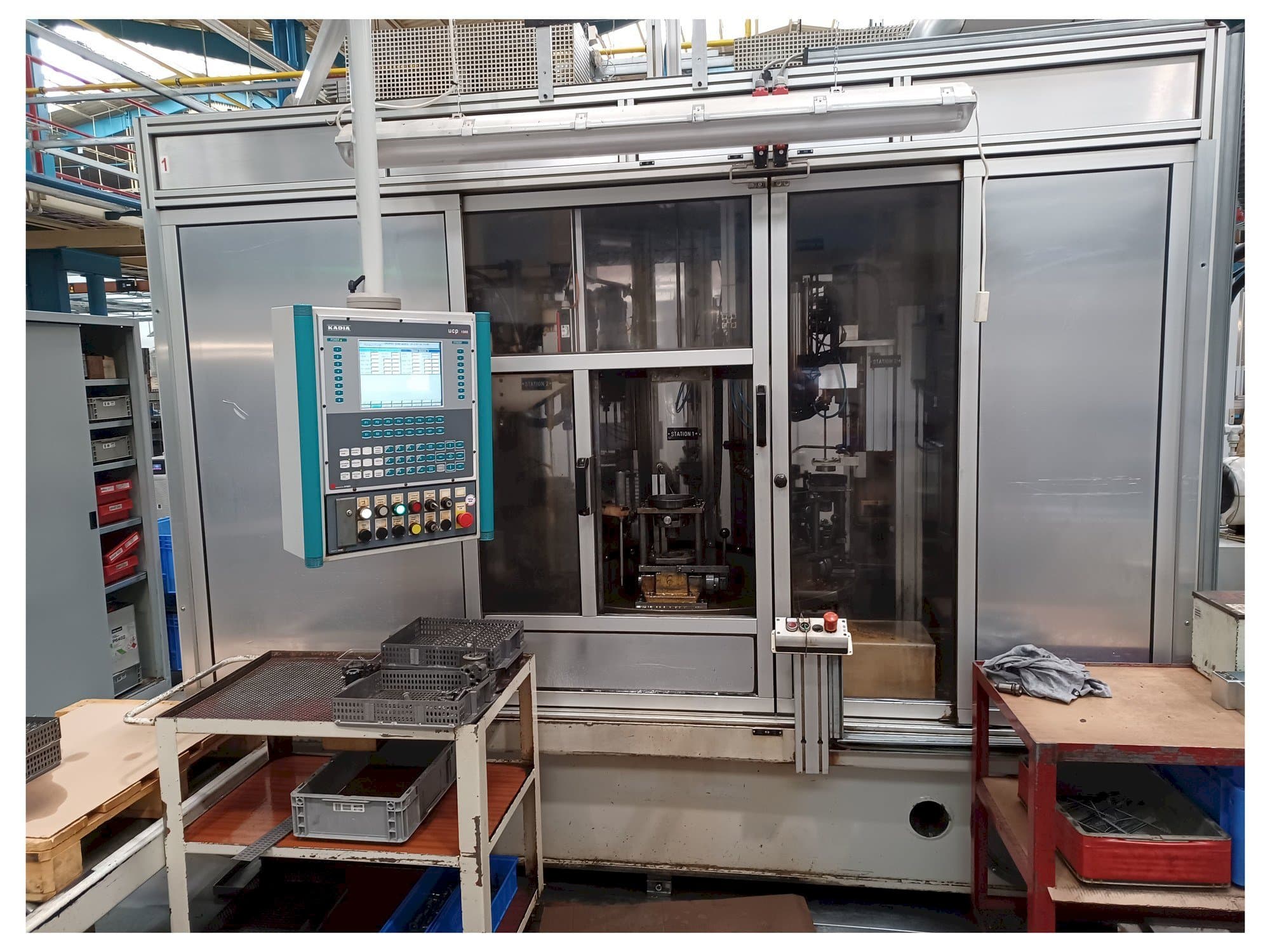 Front view of KADIA 2PH 60/250R machine