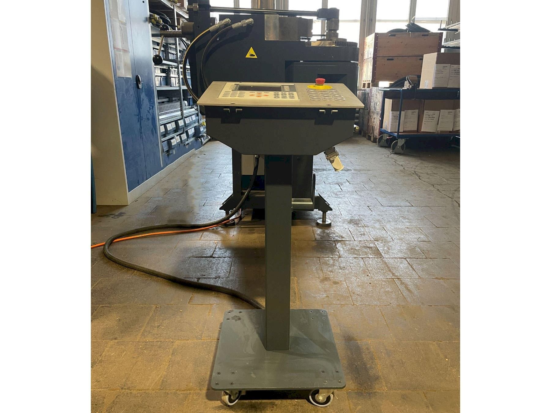 Left side view of Thoman FK50-3A-NC  machine