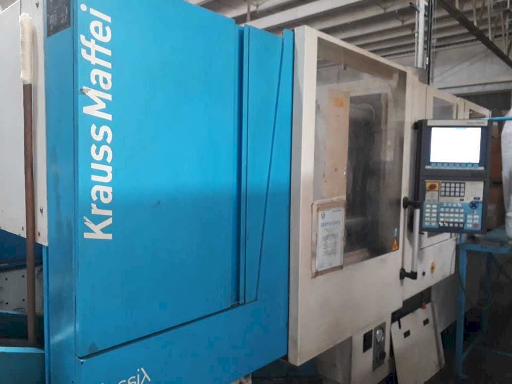 Front view of Krauss Maffei 160/750 CX  machine