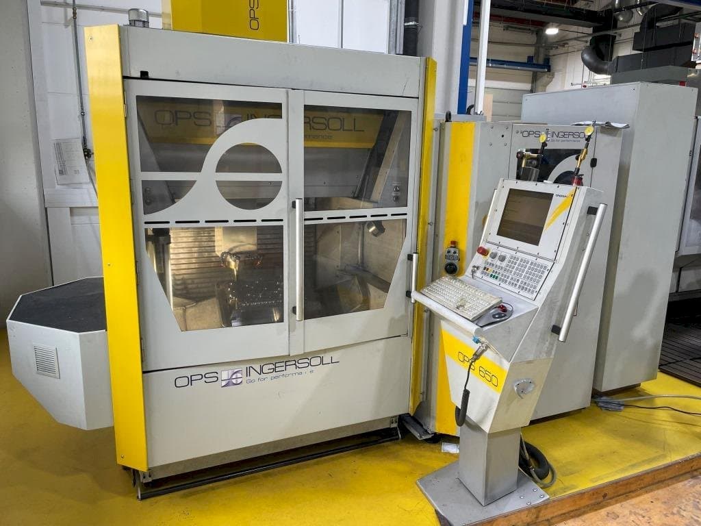 Front view of OPS-INGERSOLL 650 machine