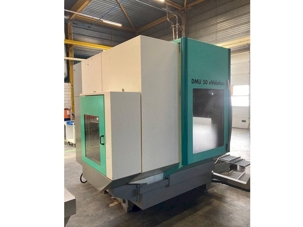 Front view of DECKEL MAHO DMG 50Evo machine