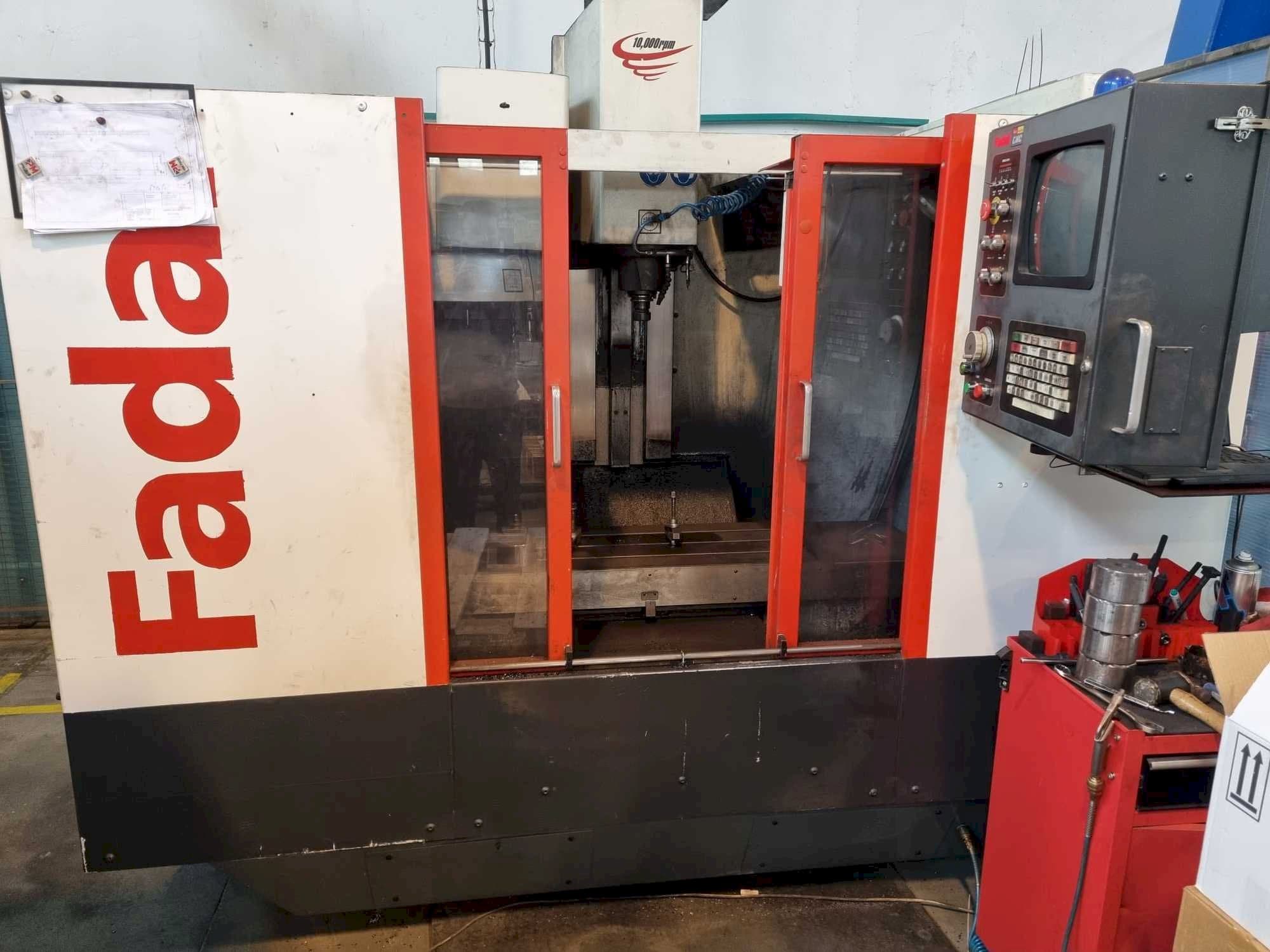 Front view of FADAL VMC 3016 machine