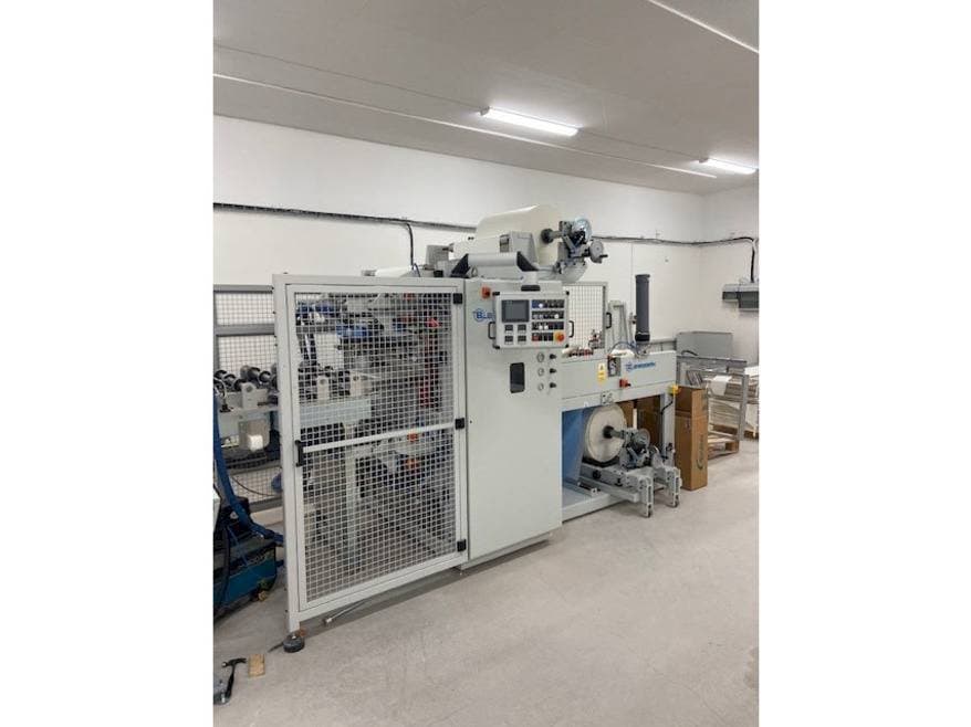 Front view of Barberan . machine