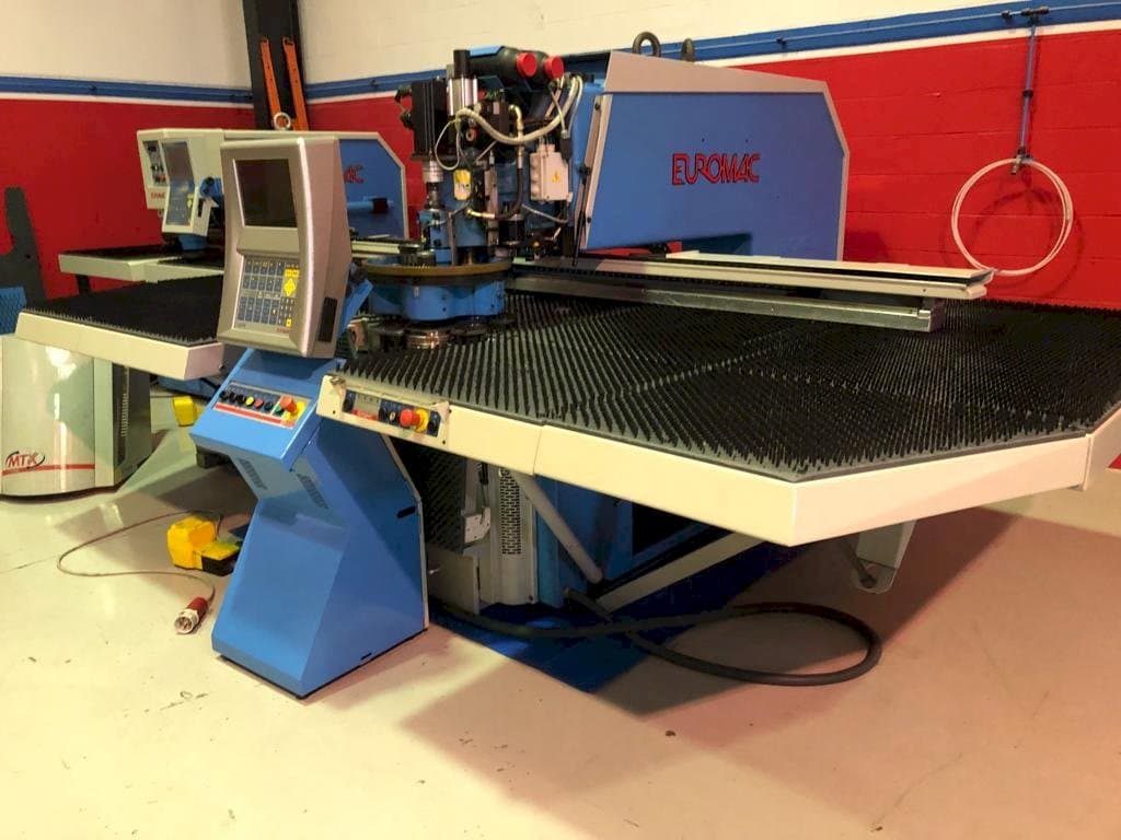 Front view of Euromac MTX 1250-30-2000 AI machine