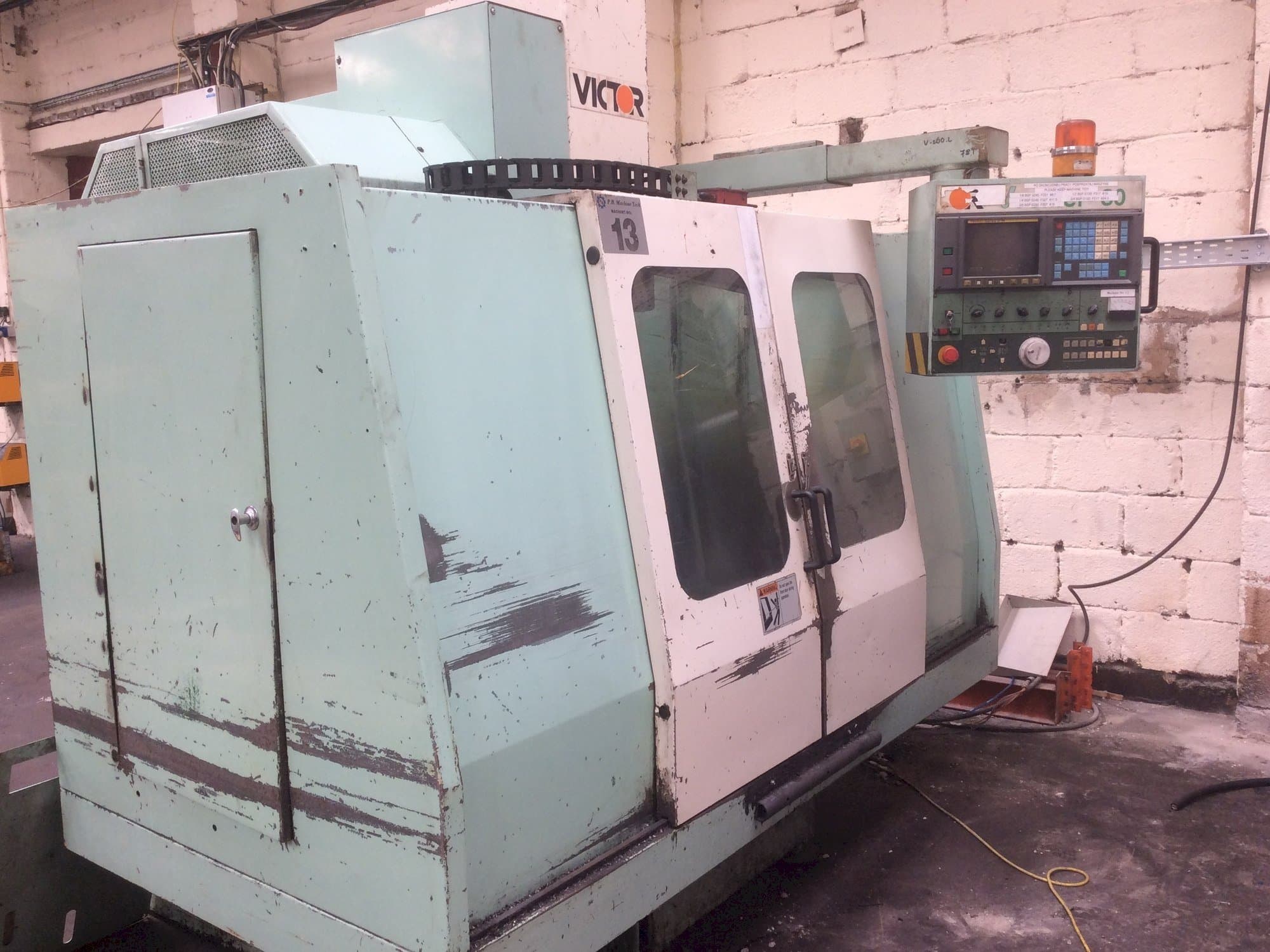 Front view of Victor V Center-80  machine