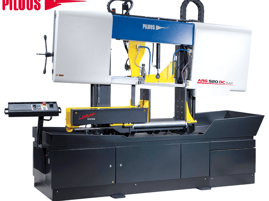 Front view of Pilous ARG 520 DC  machine