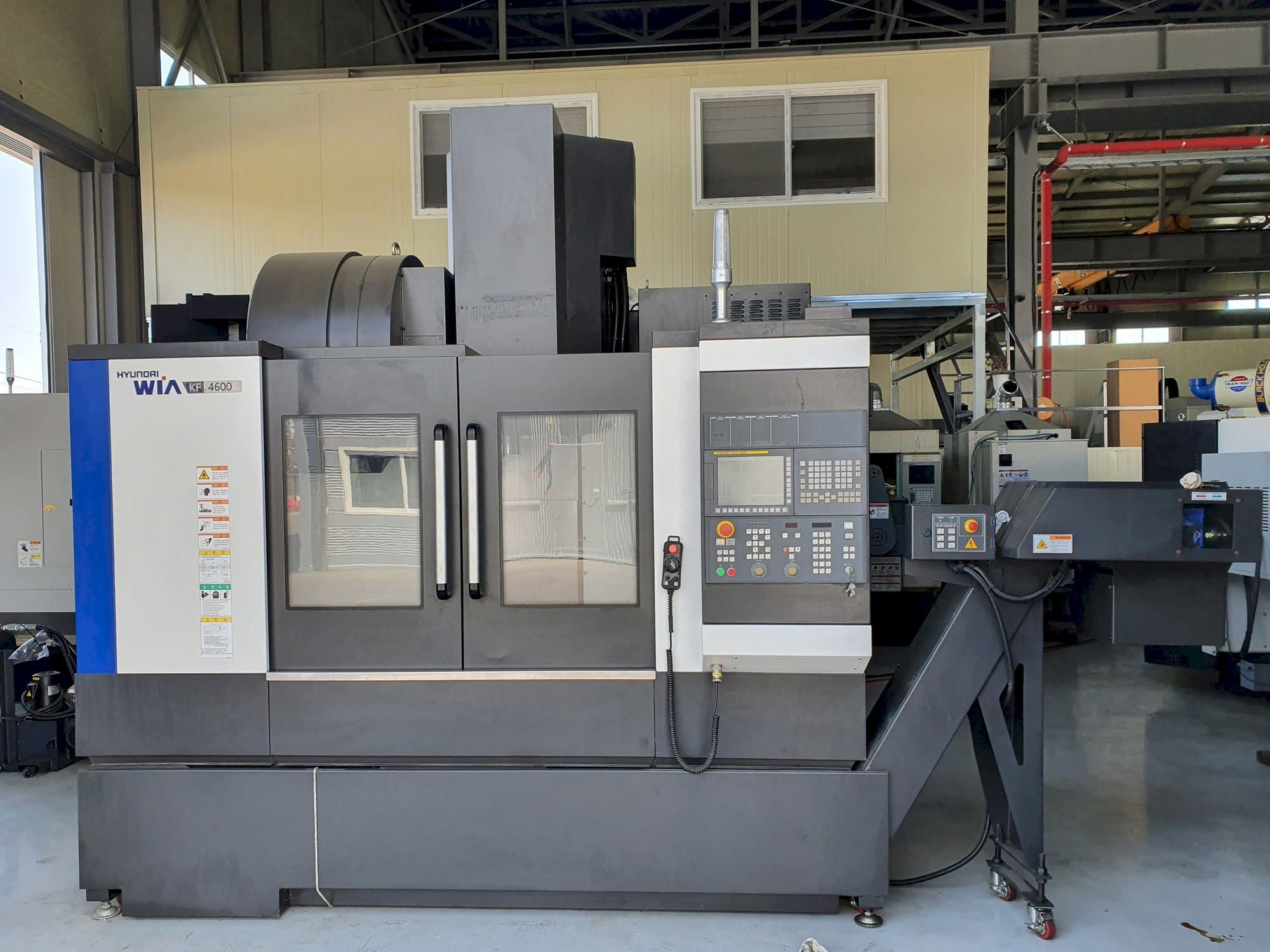 Front view of Hyundai Wia KF4600 machine