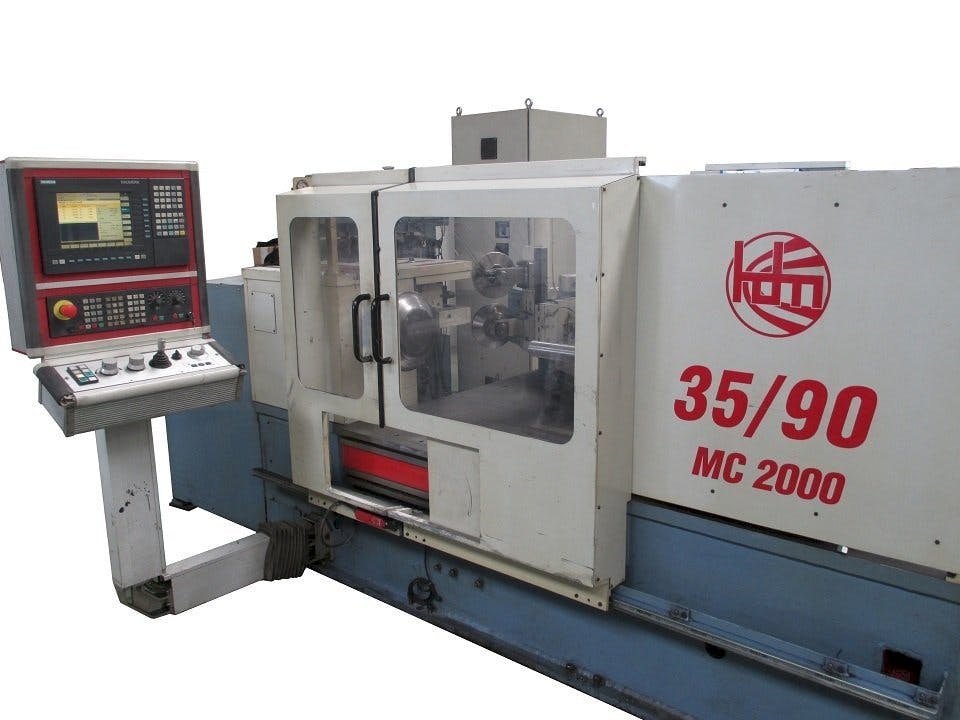 Front view of HDM 35/90 MC 2000  machine