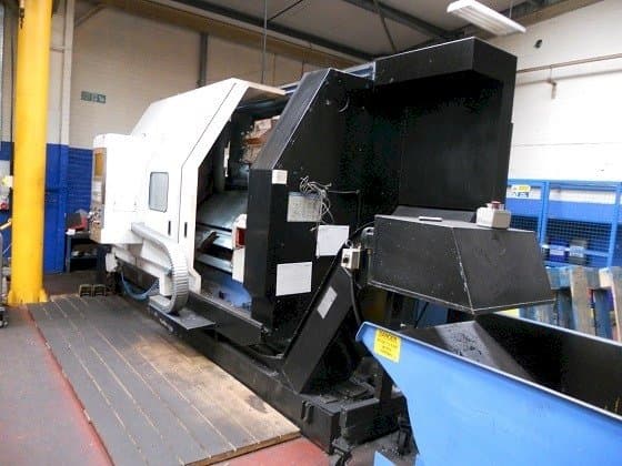 Front view of Mazak Slant Turn 50N-2000U machine