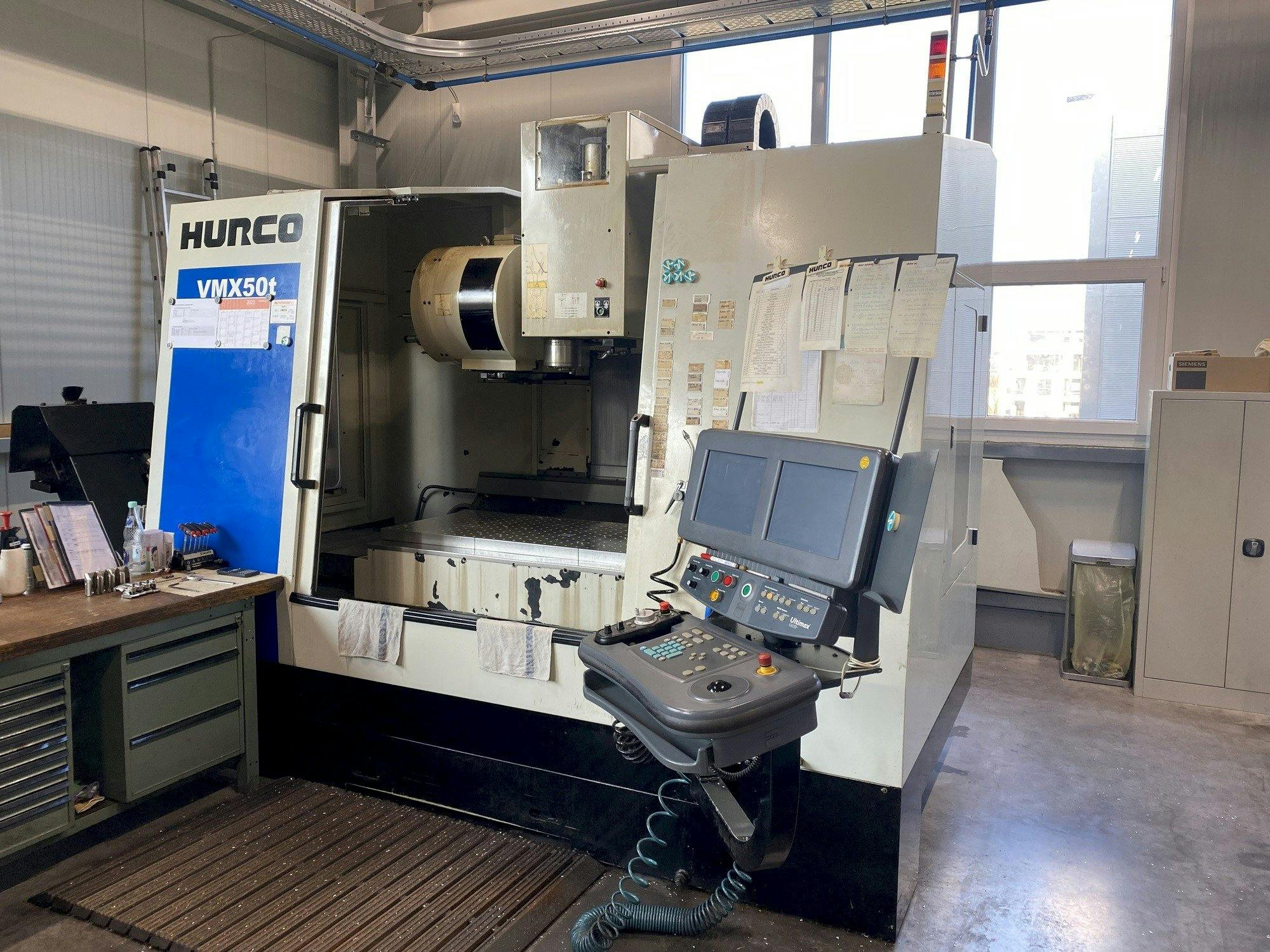 Front view of Hurco VMX 50/40T  machine