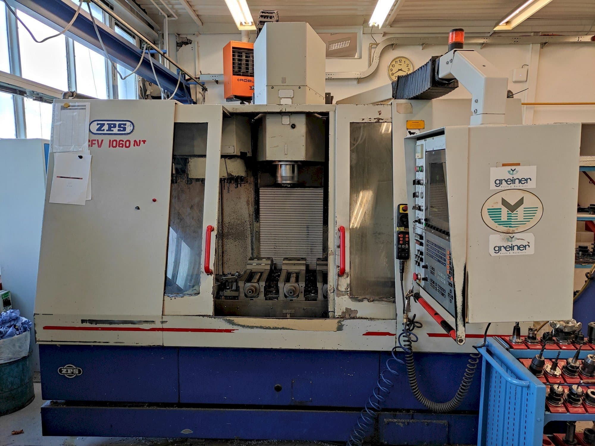 Front view of ZPS MCFV 1060 NT  machine