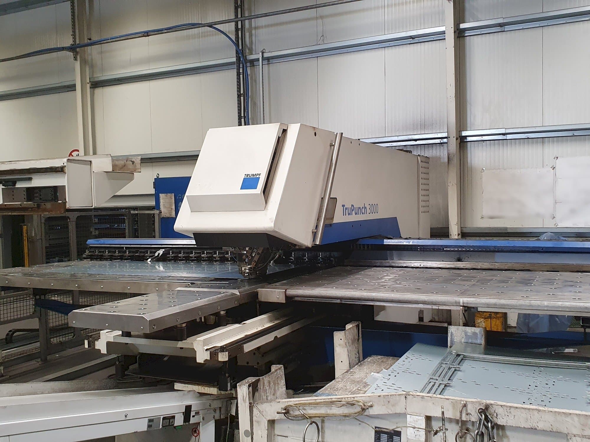 Front view of Trumpf TruPunch 3000 machine