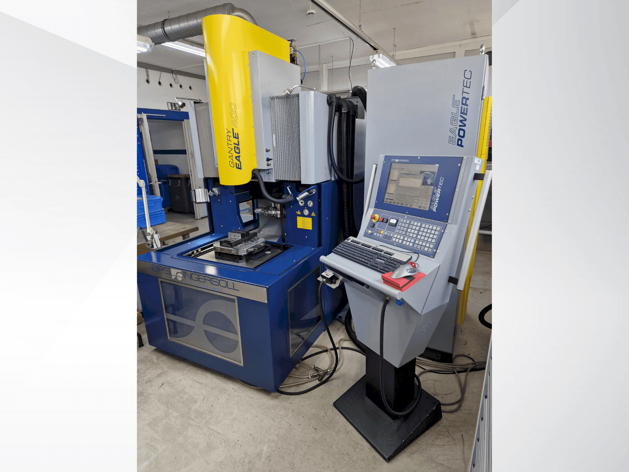 Front view of OPS INGERSOLL Eagle 400  machine