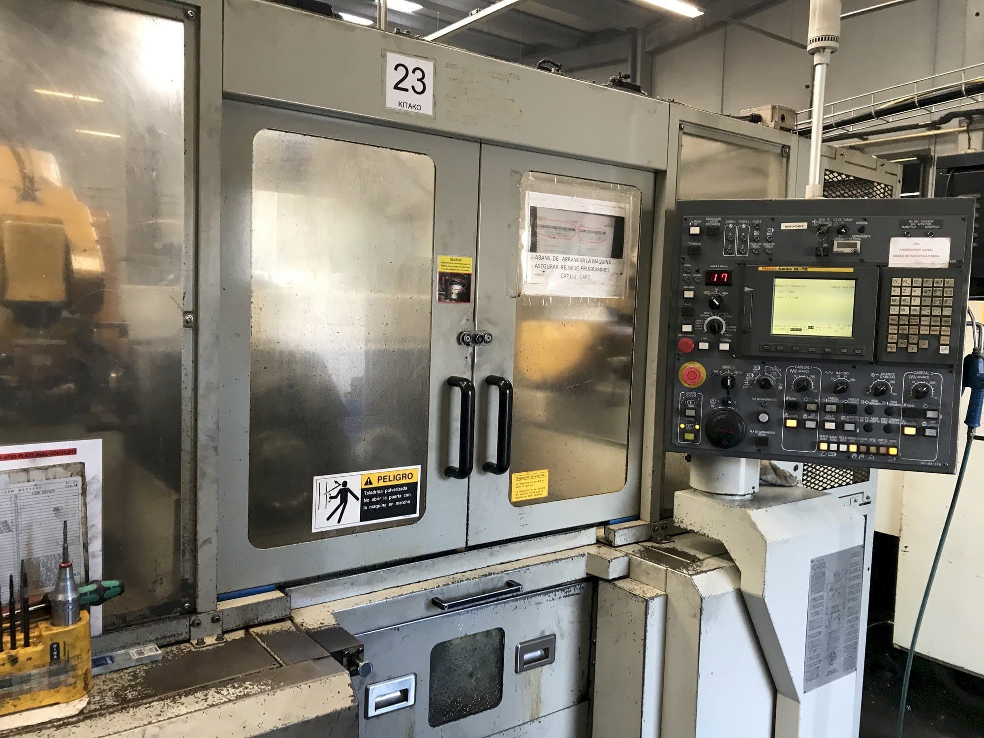 Front view of KITAKO MT4-200  machine