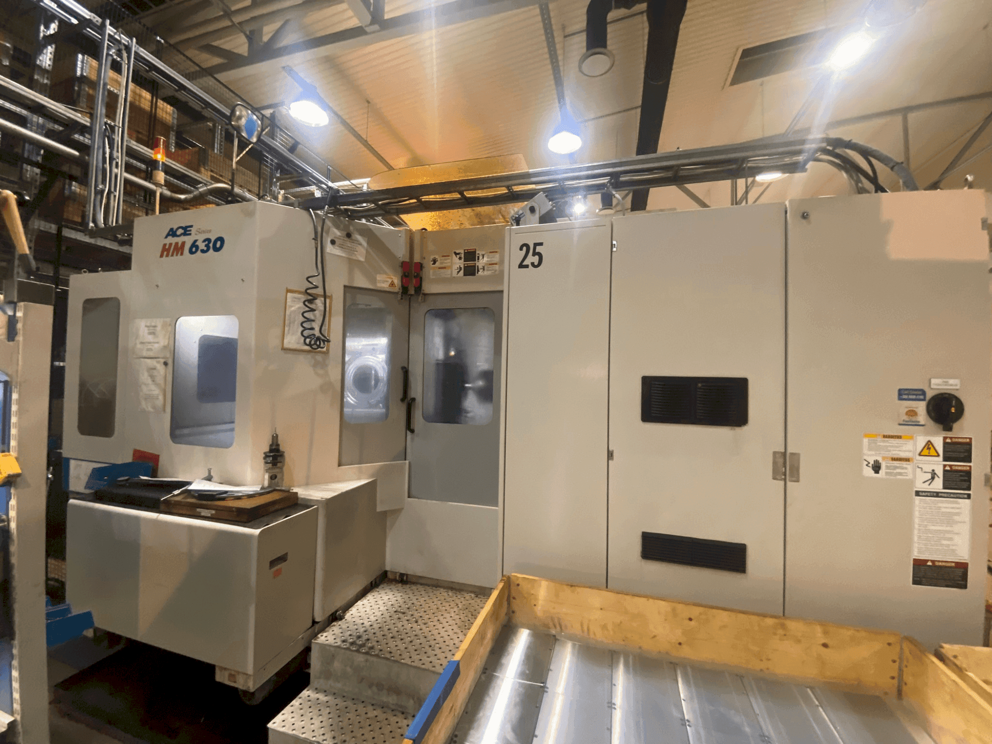 Front view of DOOSAN ACE-HM 630 machine