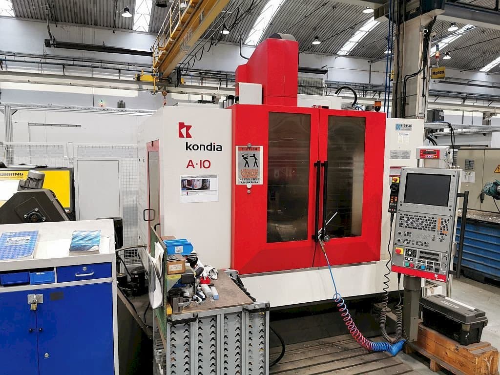 Front view of KONDIA A10 machine