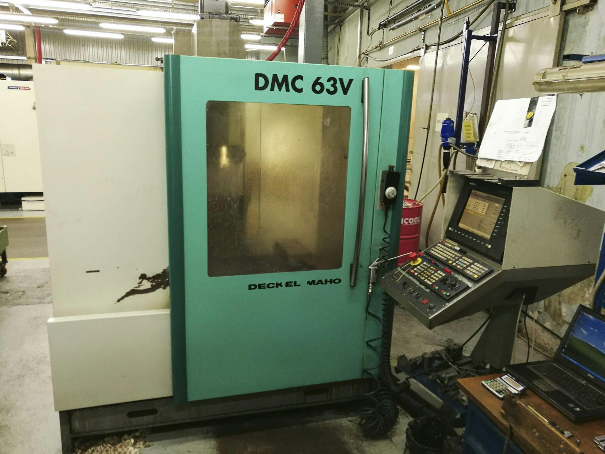 Front view of Deckel Maho Gildemeister DMC 63 V Machine