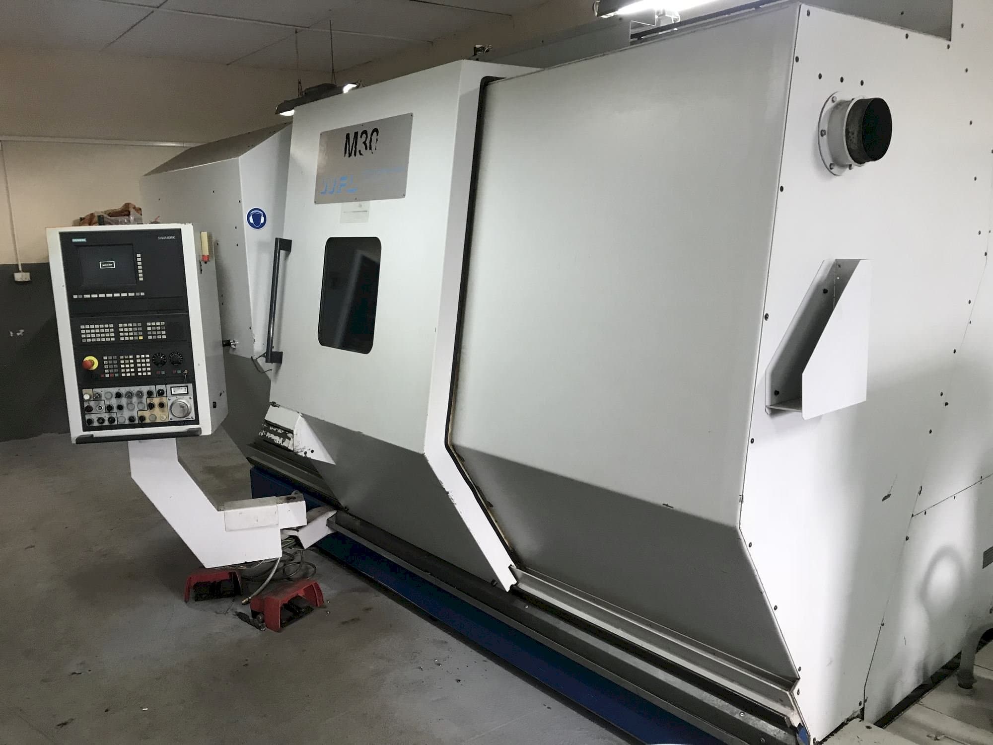 Front view of WFL M30 machine