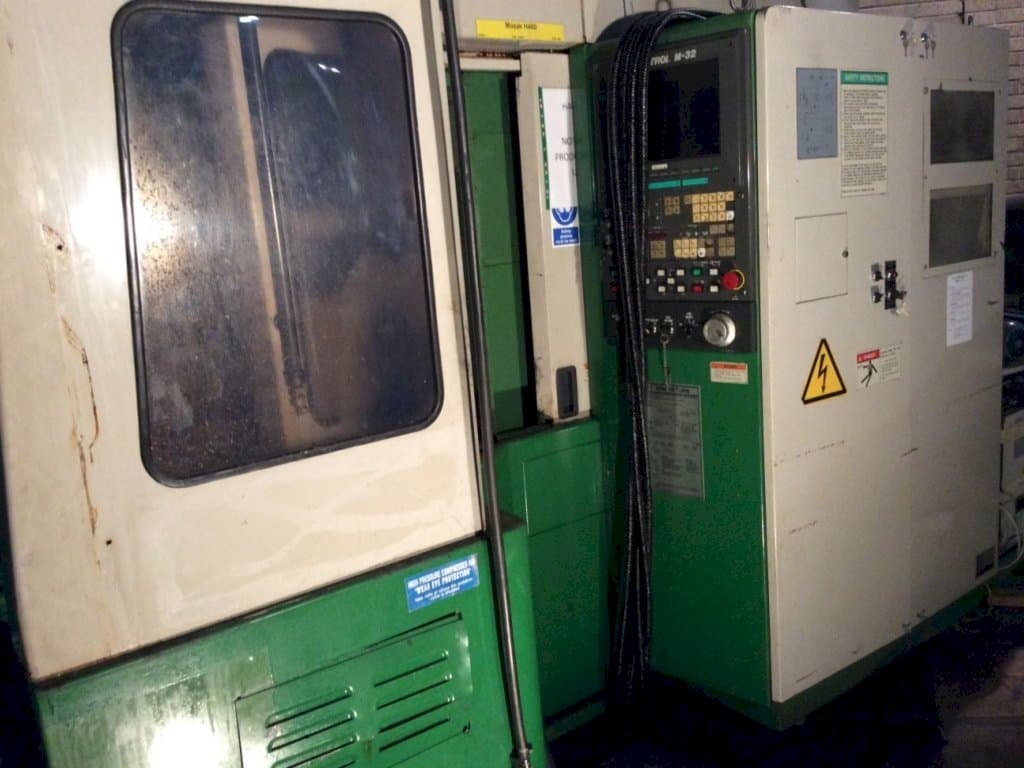 Front view of Mazak Mazatech H400 machine