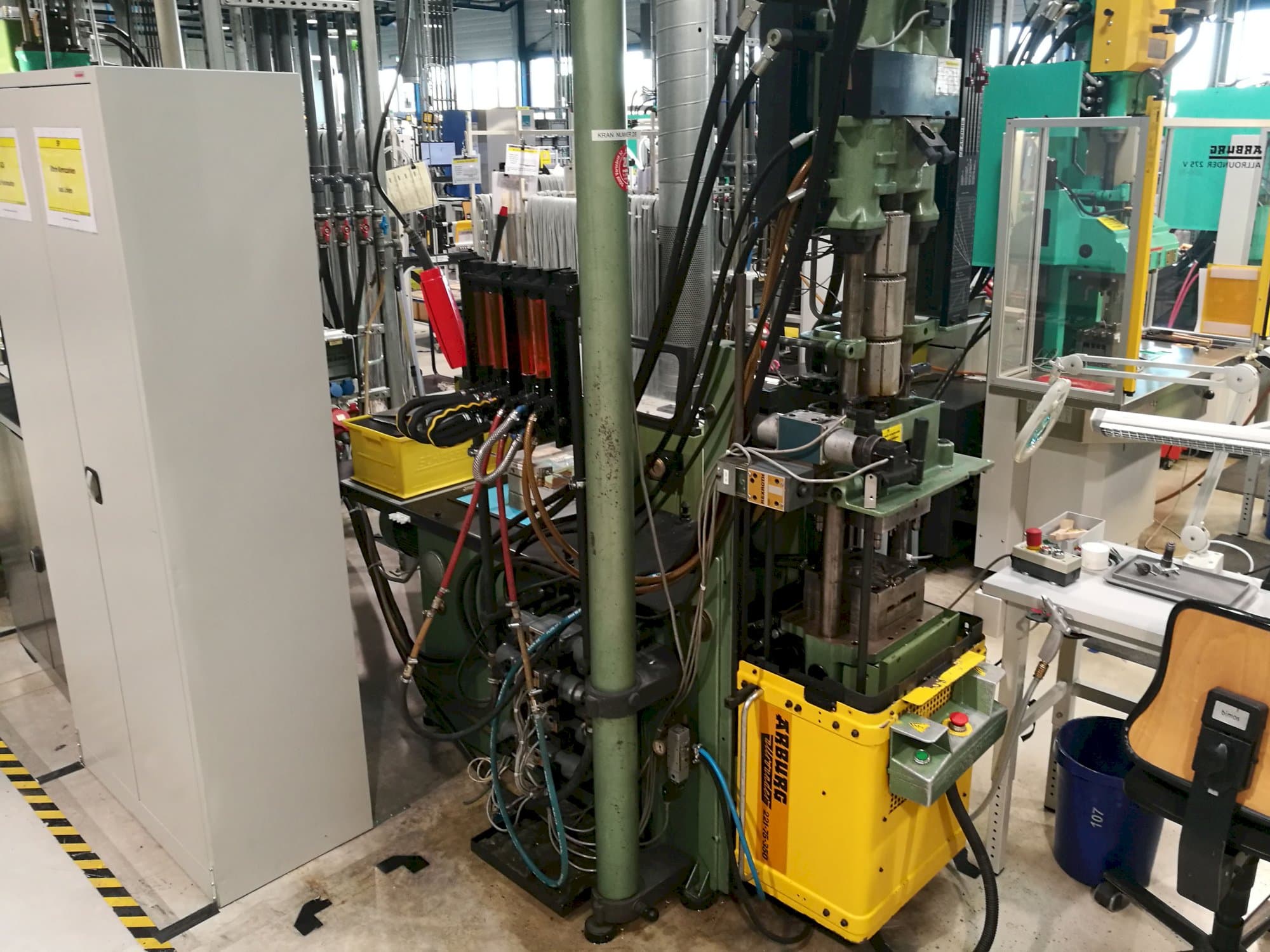 Detail of Arburg Allrounder 221-75-350 Machine