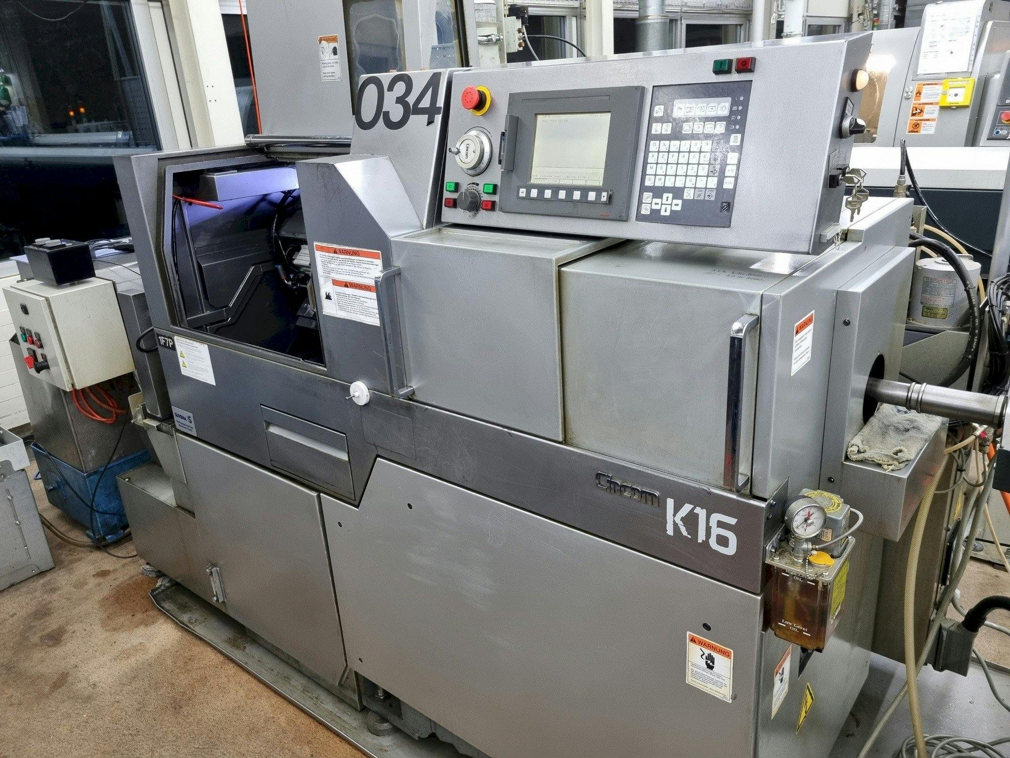 Front view of Citizen K16  machine