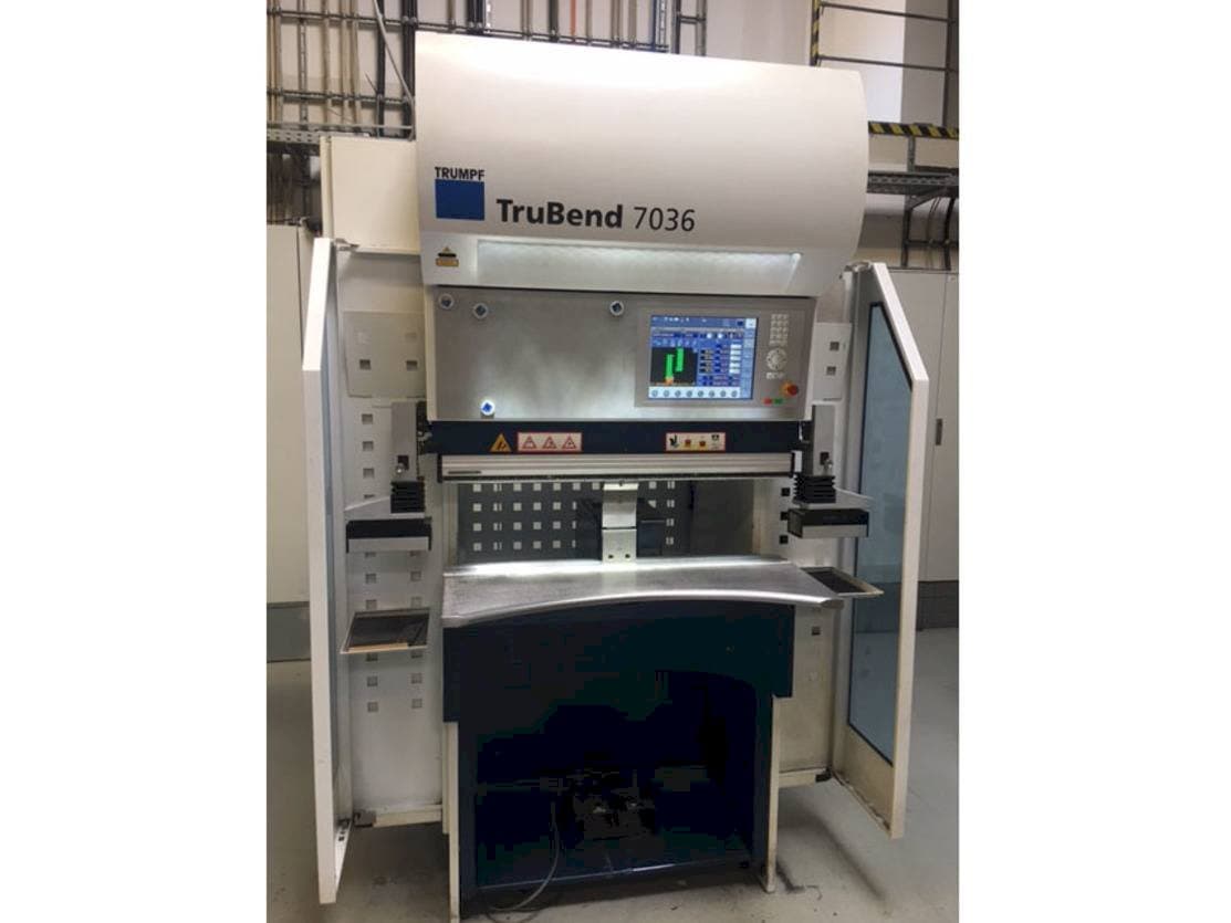 Front view of Trumpf TruBend 7036 machine