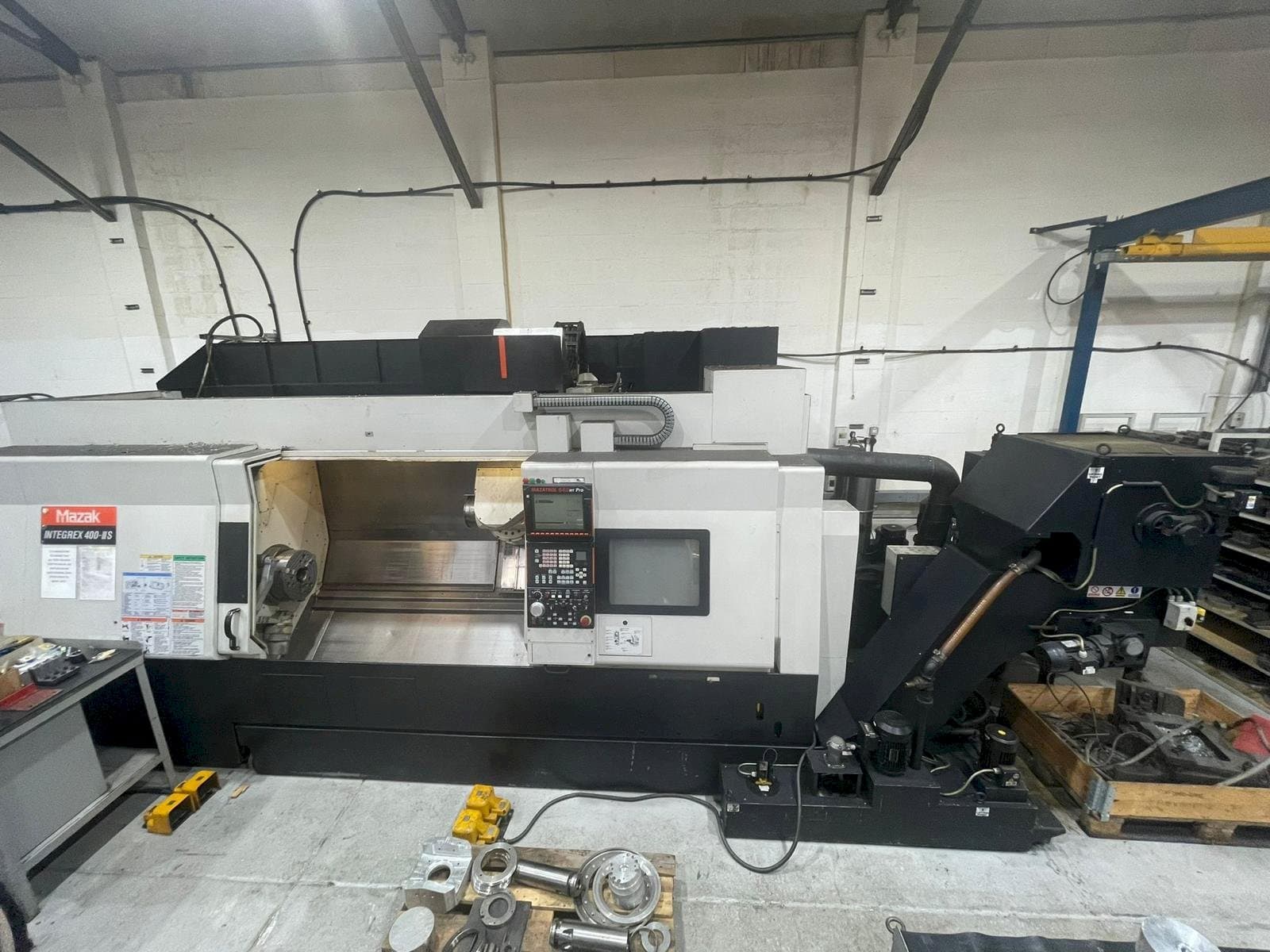 Front view of Mazak Integrex 400 III-S machine