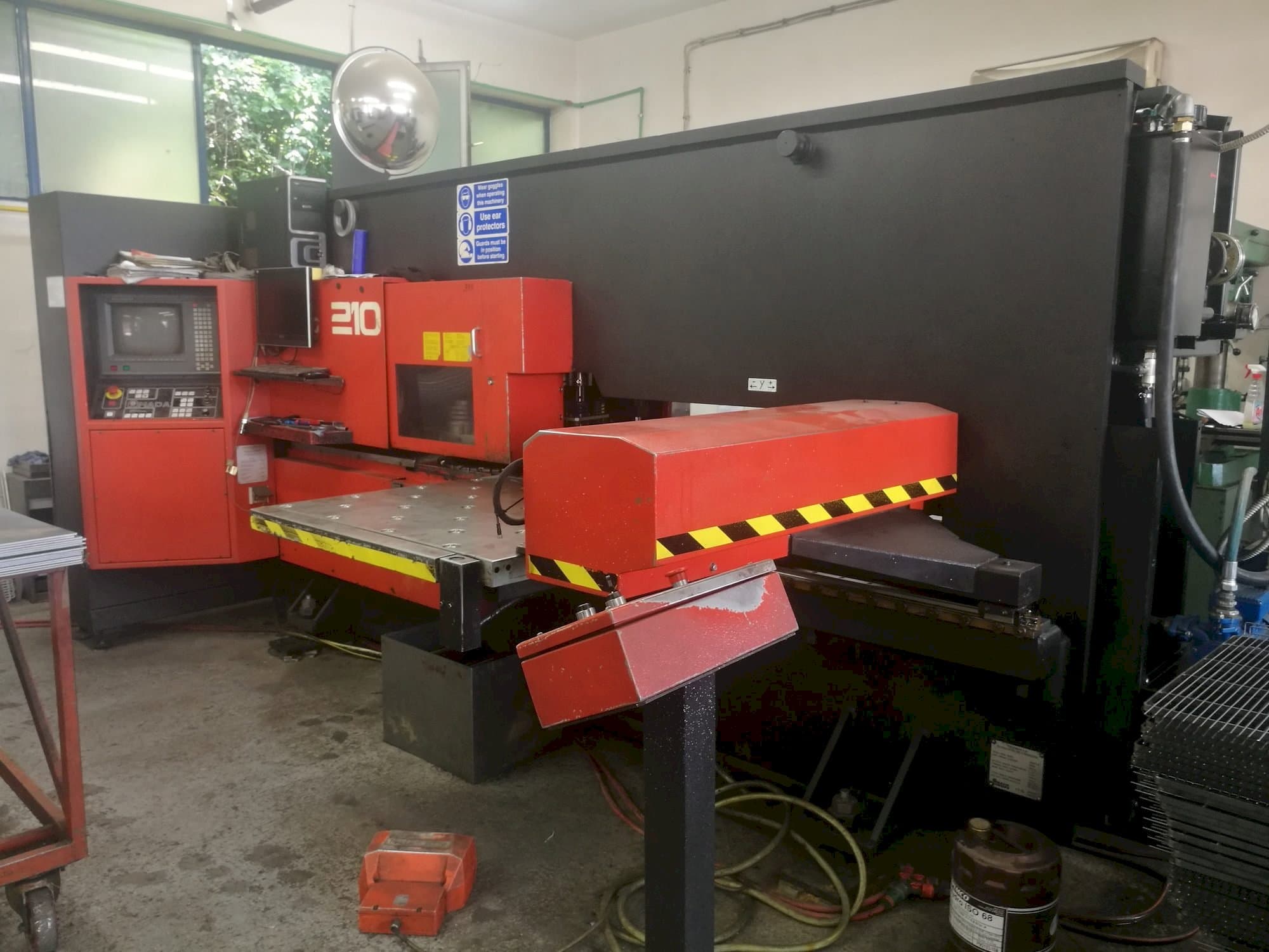 Front view of AMADA Arcade 210  machine