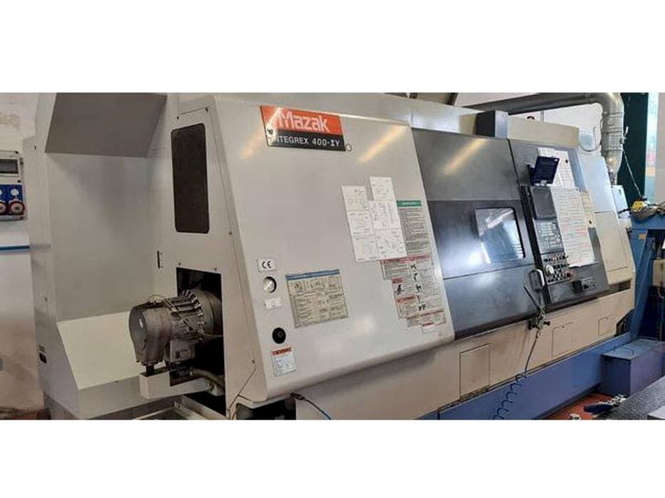 Front view of Mazak Integrex 400-II Y  machine