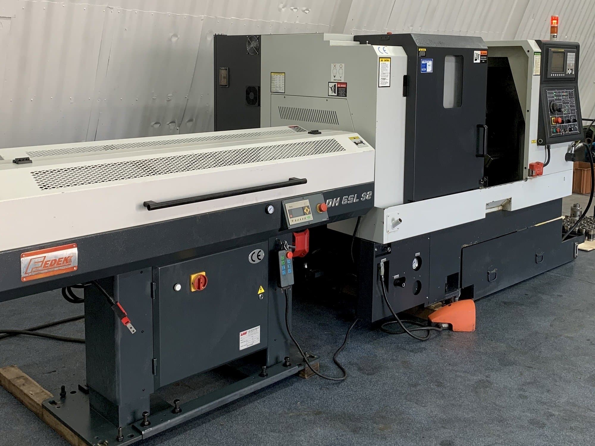 Front view of Leadwell T-6 machine