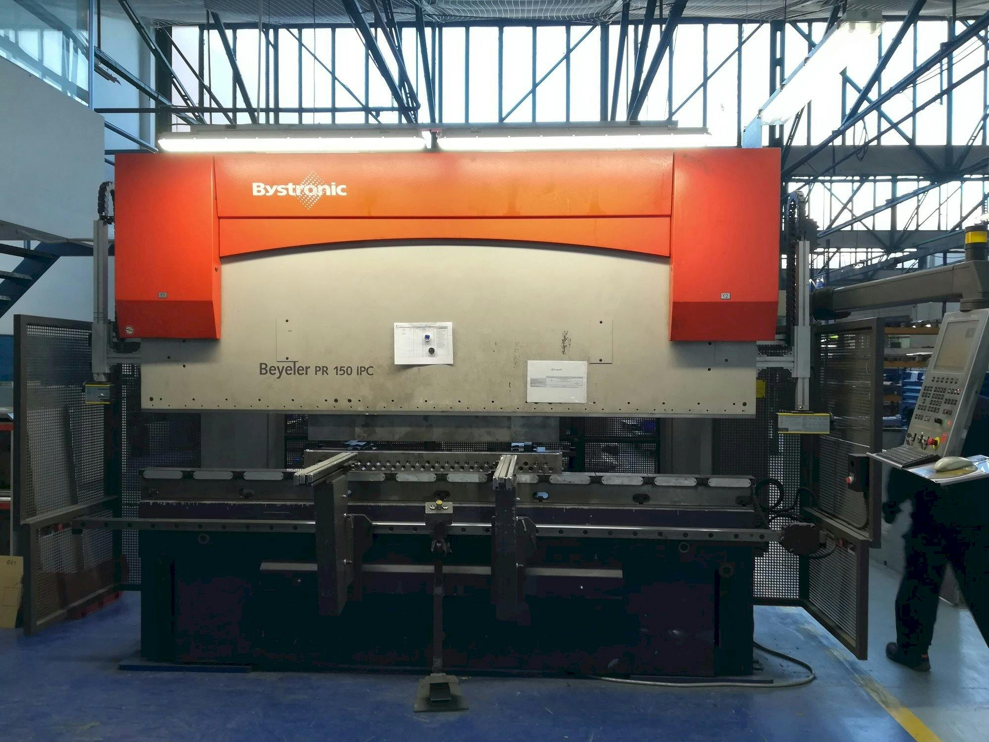 Front view of Bystronic PR 150 X 3100  machine