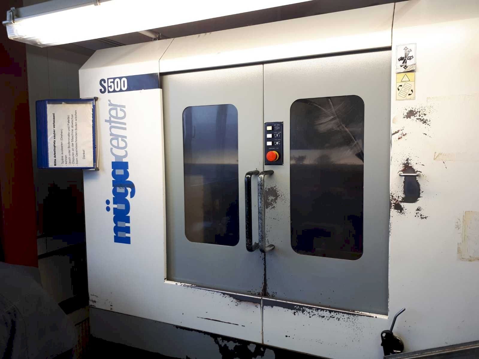 Front view of Muga S500 machine