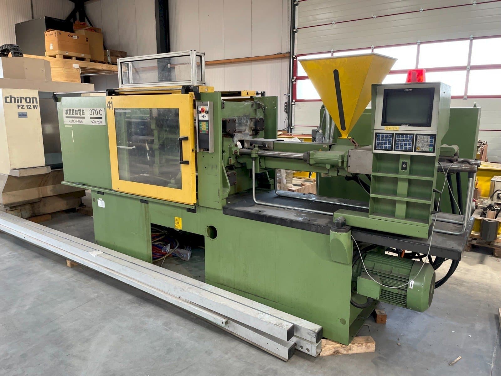 Front view of Arburg ALLROUNDER Centex 370 C 600 - 200 machine