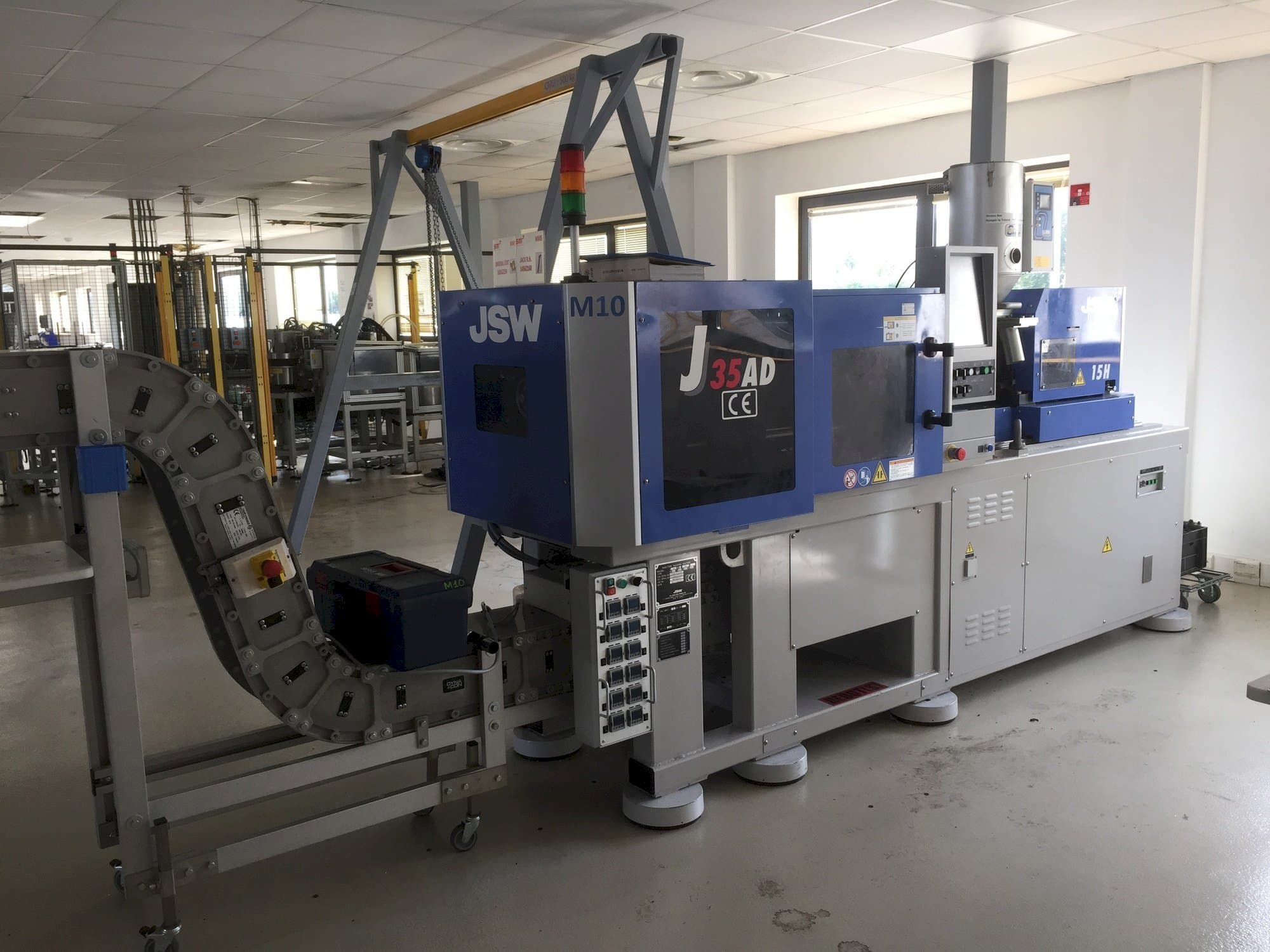 Front view of JSW J 35 AD 15 H  machine