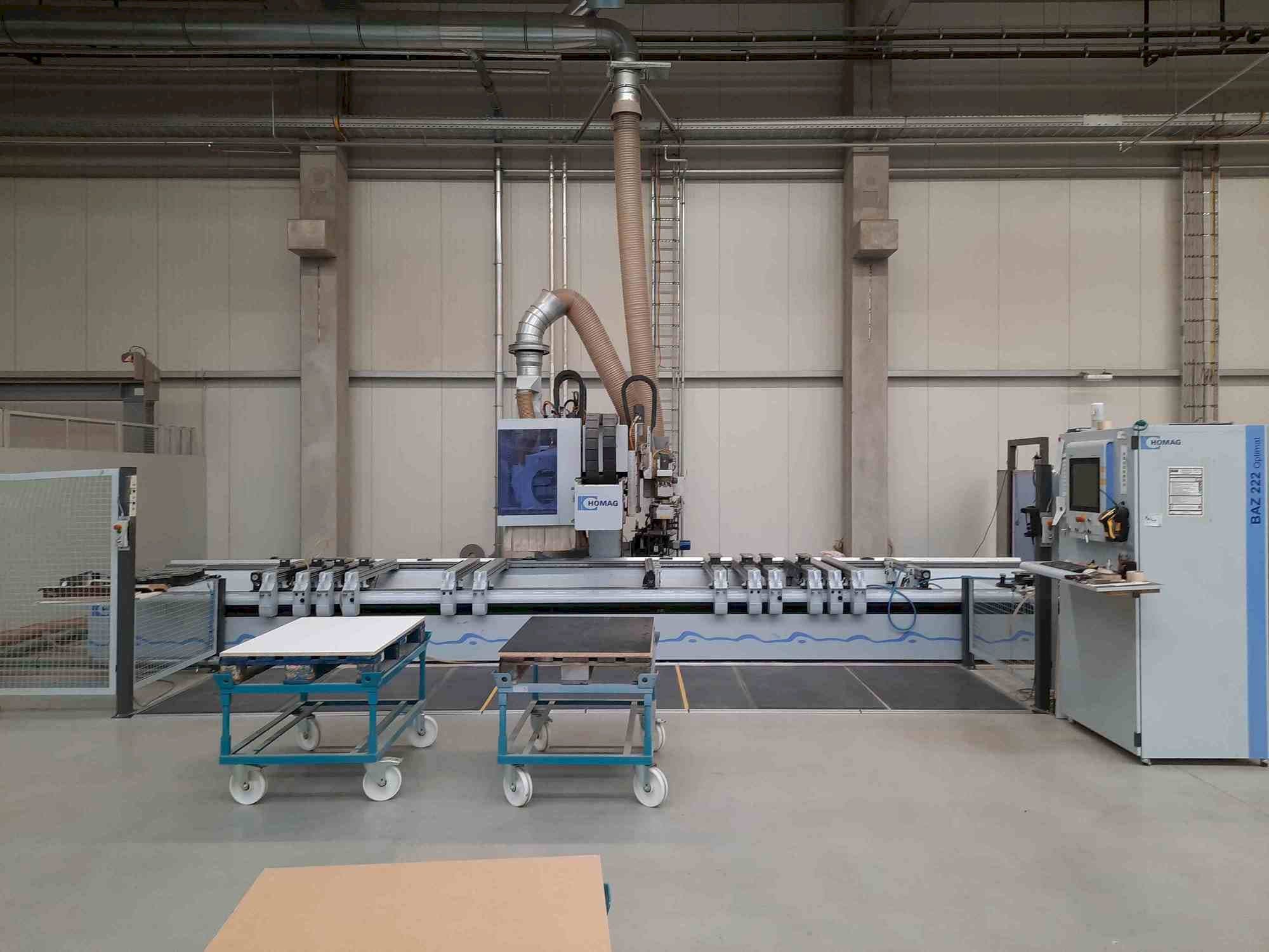 Front view of HOMAG OPTIMAT BAZ222/60/K machine
