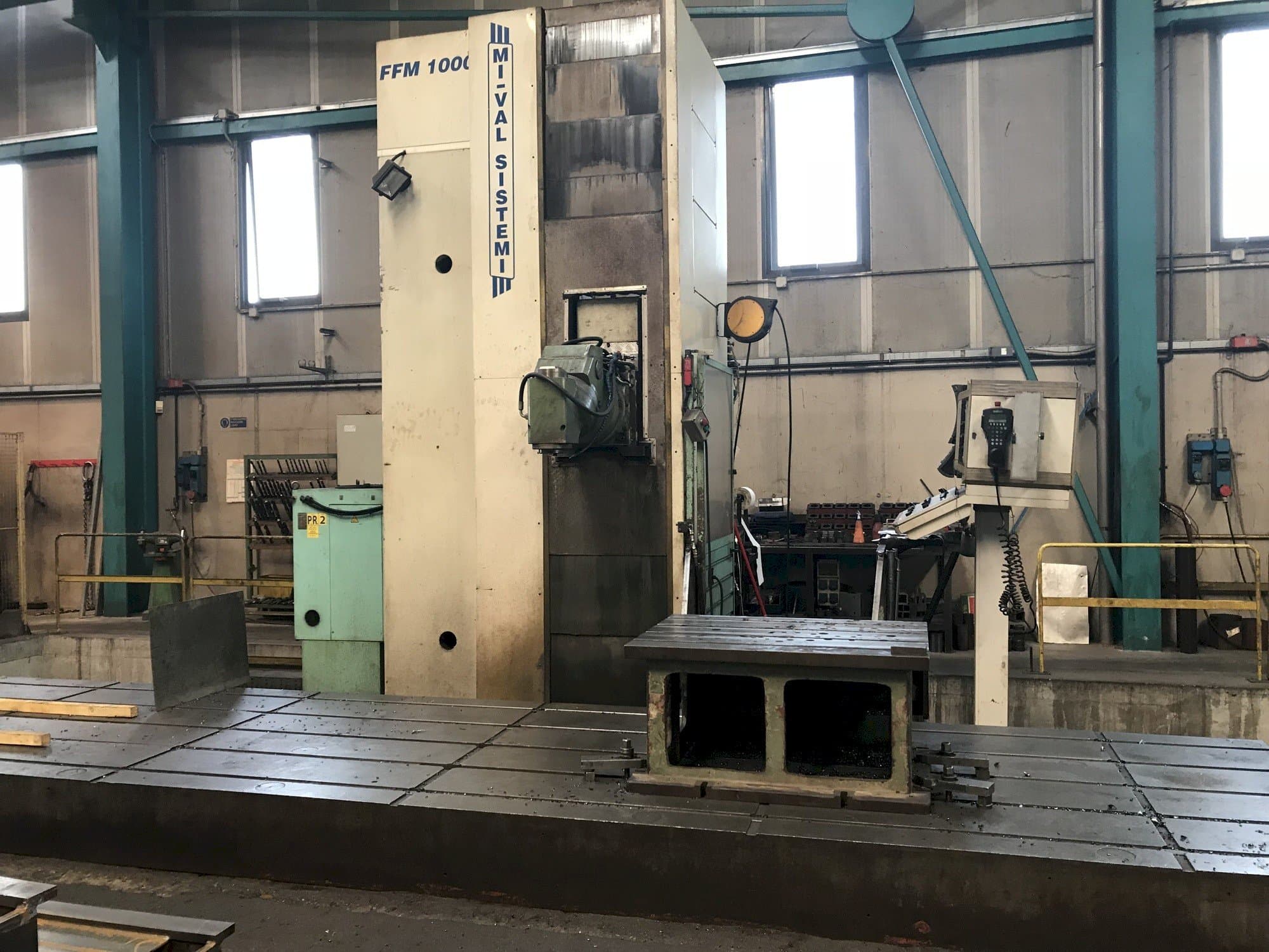 Front view of MIVAL FFM 1000  machine