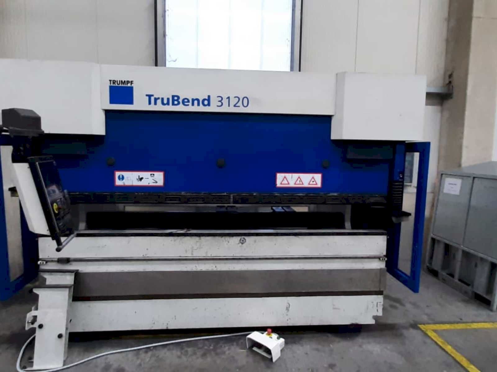Front view of Trumpf TruBend 3120 machine