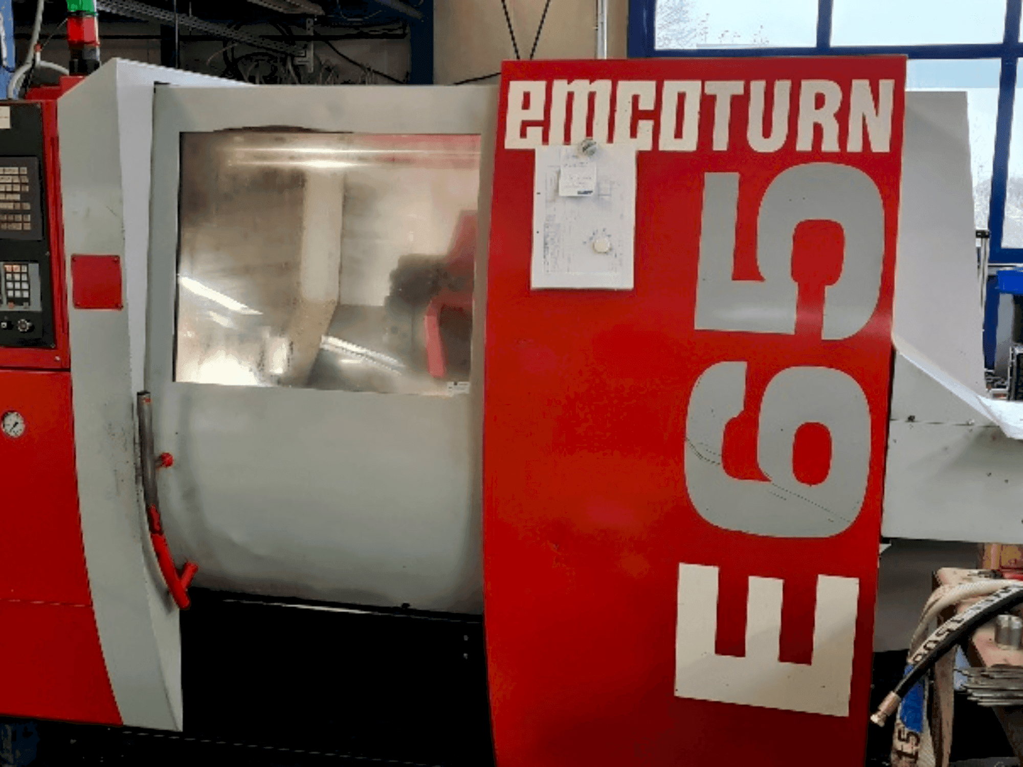 Front view of EMCO Turn E65 machine