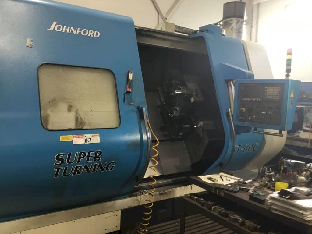 Front view of Johnford ST-60C machine