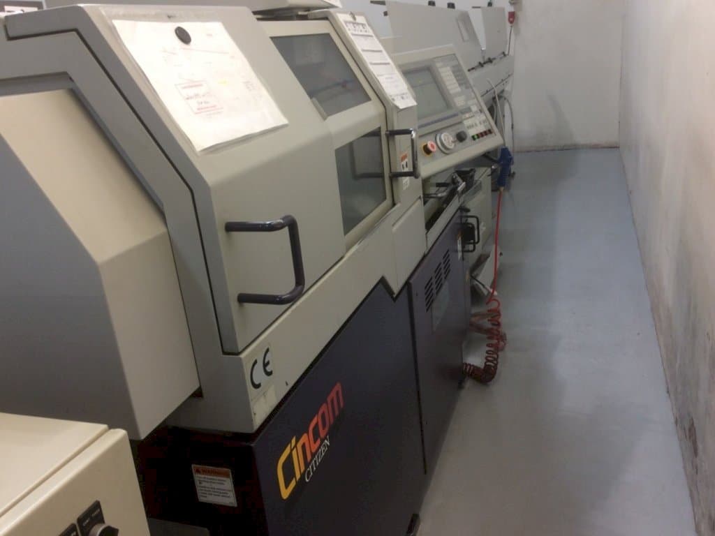 Left side view of Citizen L20 machine