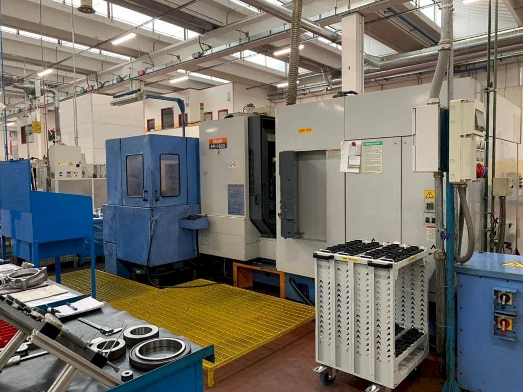 Front view of Mazak FH-4800  machine