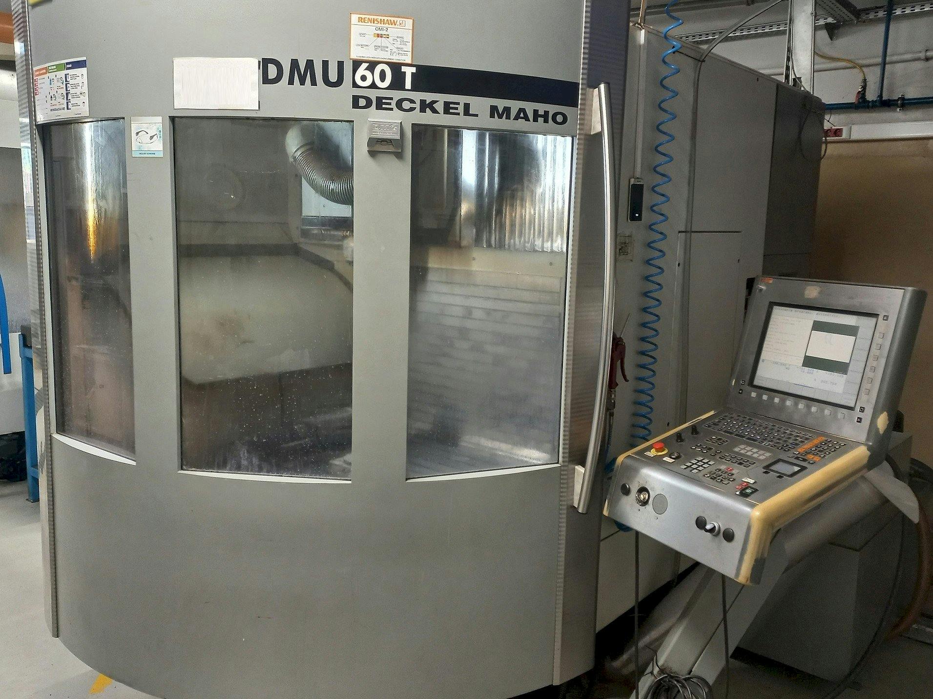 Front view of DMG DMU 60T  machine